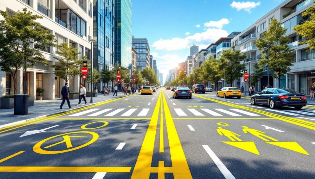 découvrez ce que signifie le marquage au sol jaune et son importance dans la signalisation routière. informez-vous sur les règles et les implications de ce code couleur pour assurer votre sécurité sur la route.