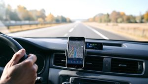 fixer son téléphone sur le pare-brise peut entraver la visibilité et masquer un angle mort essentiel. découvrez la position recommandée à l’intérieur de votre véhicule pour plus de sécurité et de confort lors de vos trajets.