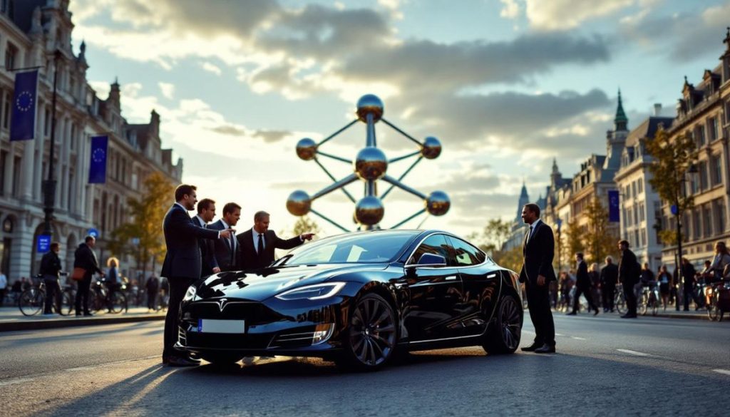 tesla déploie une nouvelle stratégie audacieuse sur le marché européen, suscitant l'inquiétude des autorités de bruxelles face à ses ambitions et à son impact potentiel sur l'industrie automobile locale.