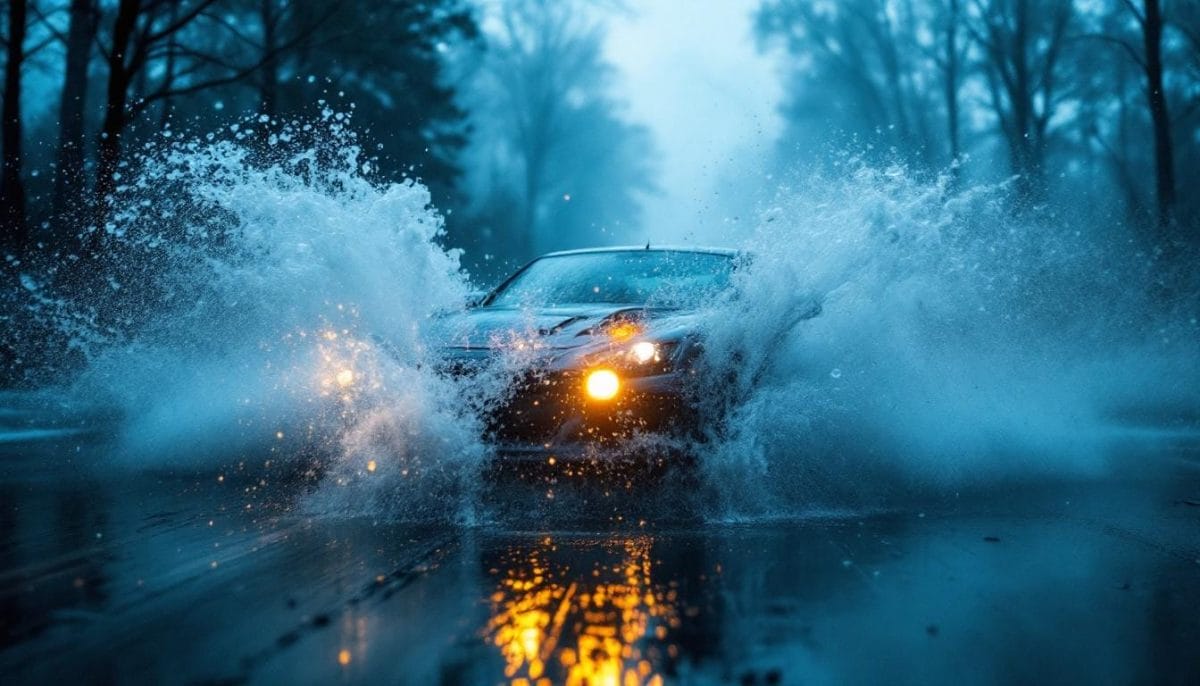 87% des français ignorent cette règle sur l'aquaplaning qui peut annuler leur assurance : Ce que dit la loi