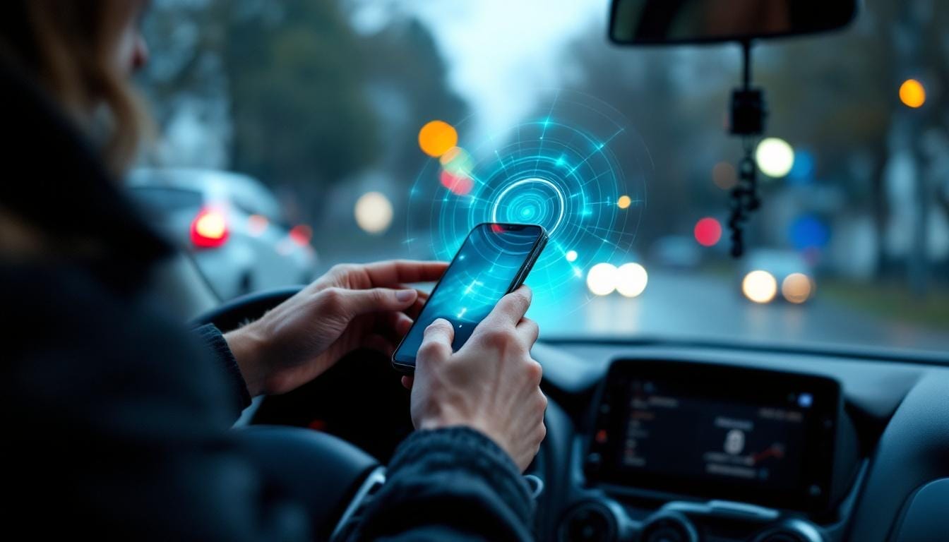 Attention : un nouveau radar invisible détecte votre téléphone à travers le pare-brise et coûte 375€