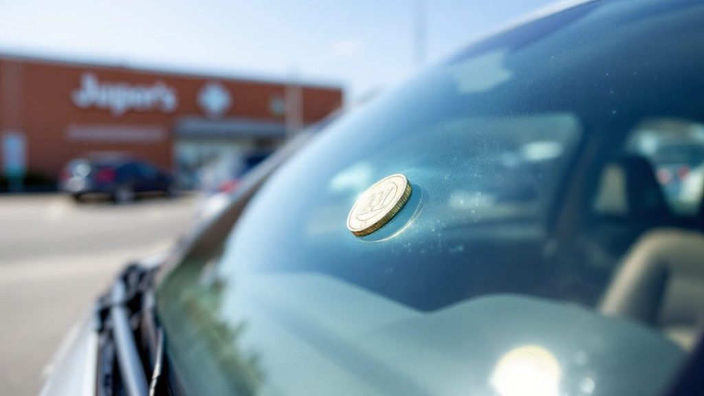 découvrez pourquoi une pièce collée sur votre pare-brise peut être un piège utilisé par des voleurs pour dérober votre voiture. ne la touchez surtout pas ! nos conseils pour éviter ce type d'arnaque.