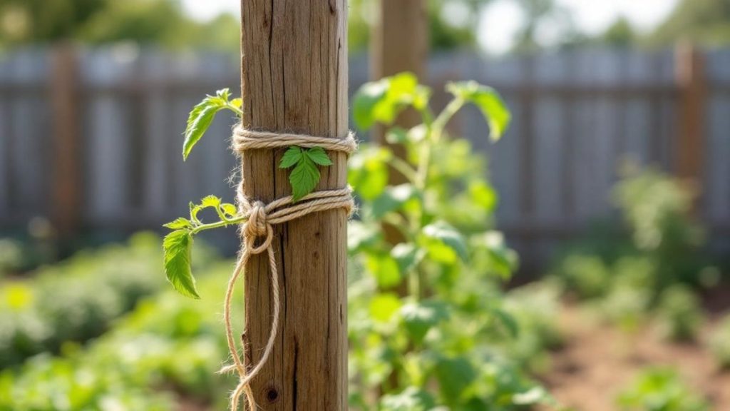 découvrez l’astuce de tuteurage qui protège vos tomates du vent fort, évite la casse des tiges et vous aide à profiter d’une récolte prolongée dans votre potager.