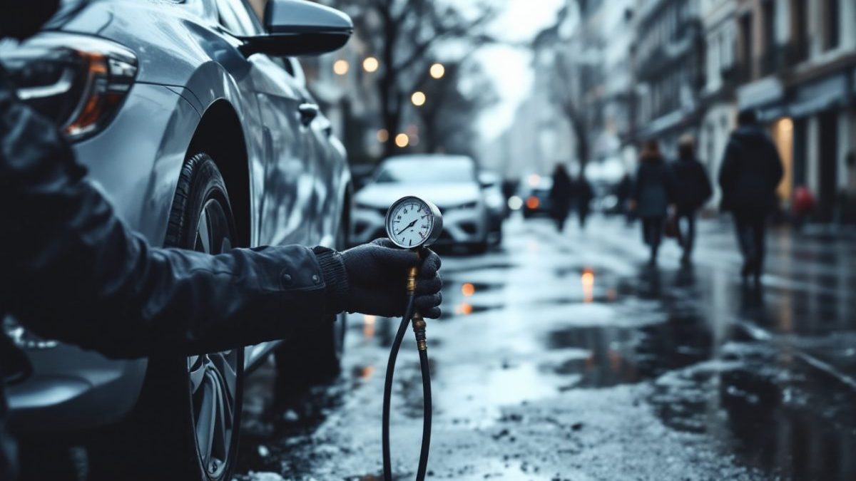 quand la température chute de 10°c, vos pneus perdent 0,14 bar de pression. découvrez pourquoi surveiller cette valeur précise est essentiel pour éviter l'aquaplaning mortel sur route humide.
