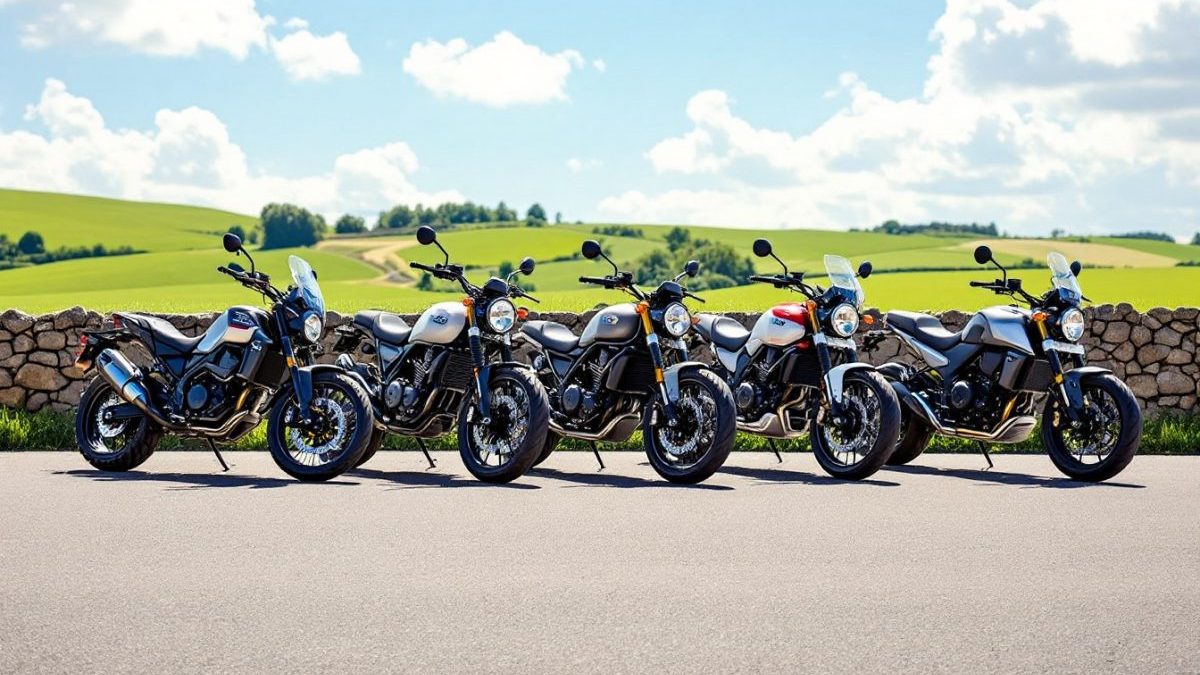 découvrez notre sélection des 5 motos incontournables de l'année : performances, design et innovations au rendez-vous pour vivre une expérience de conduite unique !